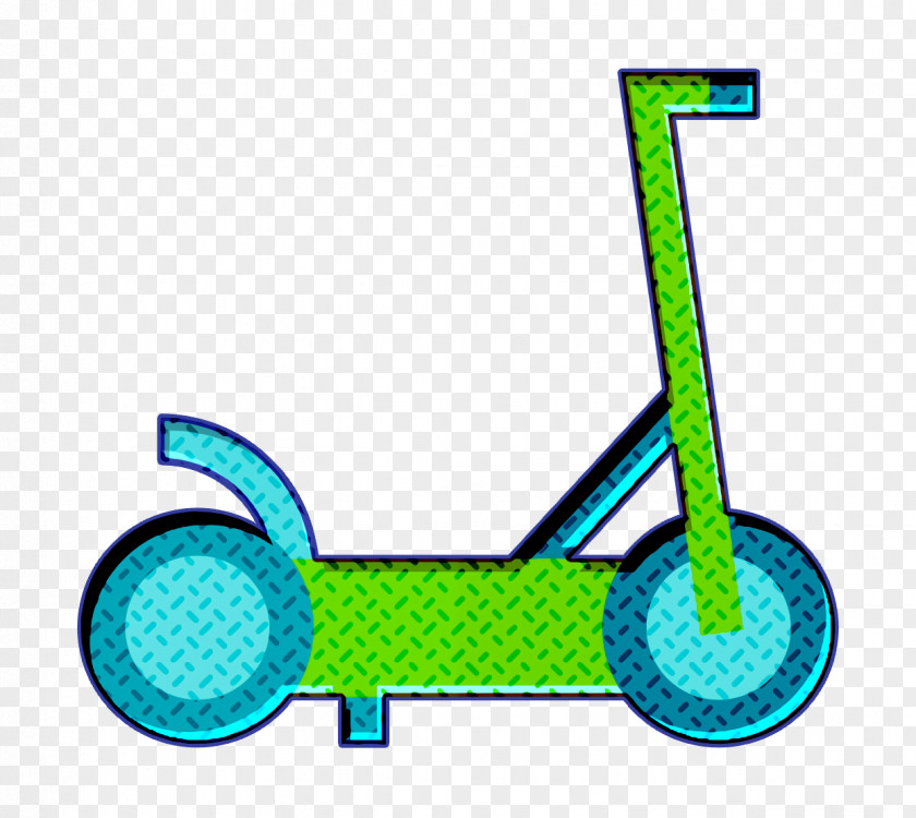 Vehicles And Transports Icon Scooter PNG