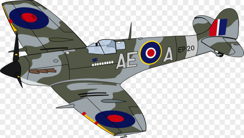 Airplane Supermarine Spitfire Fighter Aircraft PNG