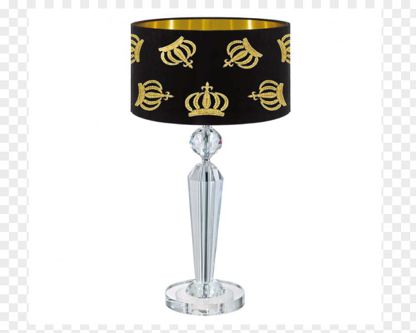 Lamp Wine Glass EGLO Black & Silver Ukraine PNG