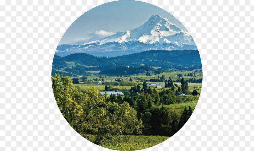 Mount Hood Multnomah Falls River Columbia Newberg PNG