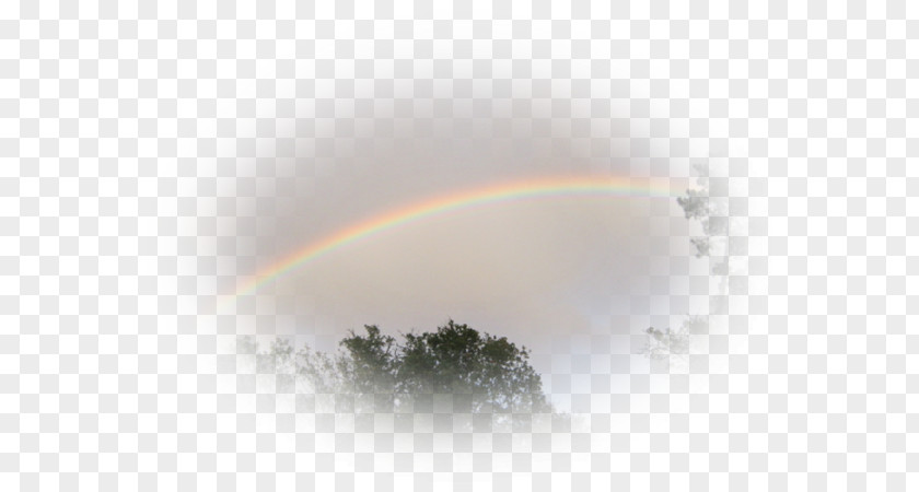 Rainbow Sky Cloud Yellow Atmosphere PNG