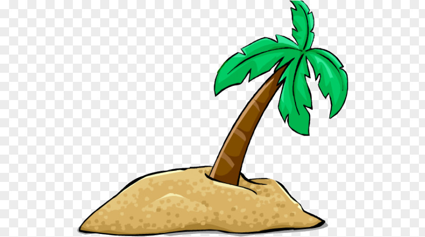 Soil Coconut Tree Drawing PNG