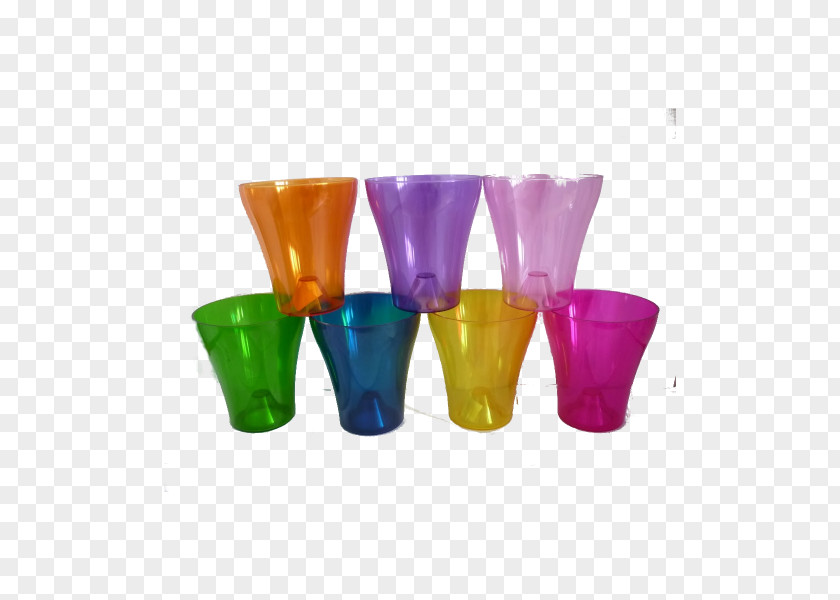 Vase Plastic Orchids Glass Green PNG