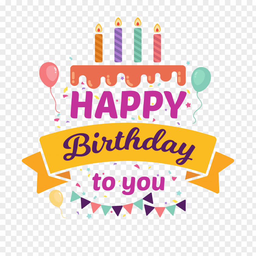 Birthday Blessings Candles Image Clip Art Illustration PNG
