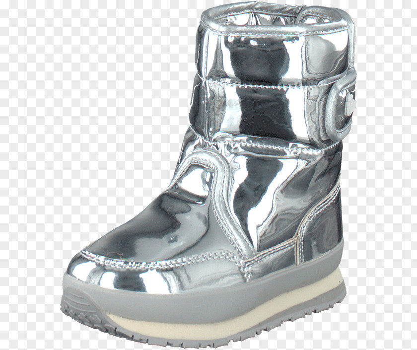 Duck Silver Shoe Boot Natural Rubber PNG