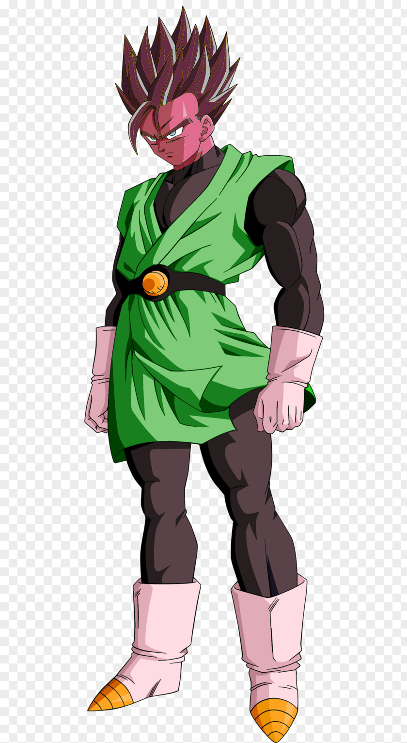 Goku Gohan Trunks Vegeta Majin Buu PNG