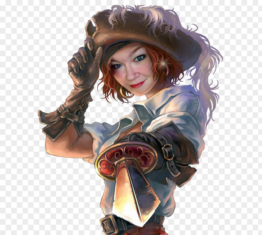 Halfling Piracy Rogue Barbossa's Crew Woman PNG