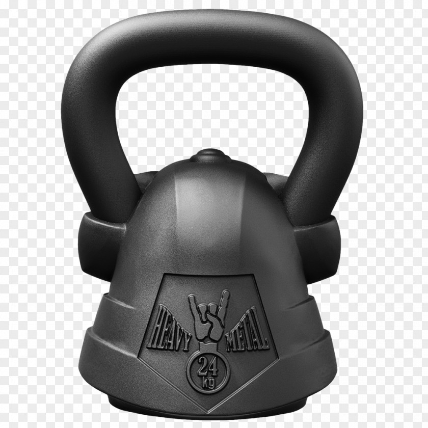 Heavy Metal Thunder Kettlebell CrossFit Weight Training Cast Iron PNG