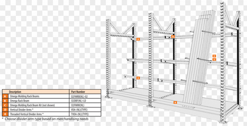 Pallet Shelves Line Product Design Angle PNG