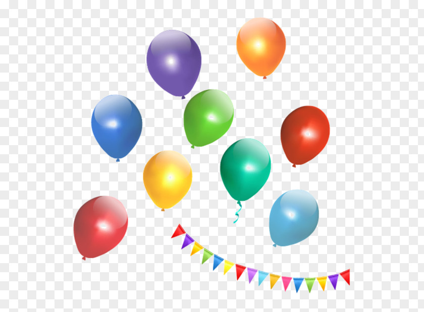 Party Birthday Balloon Clip Art PNG
