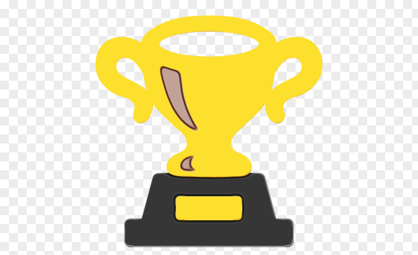 Award Yellow Trophy PNG