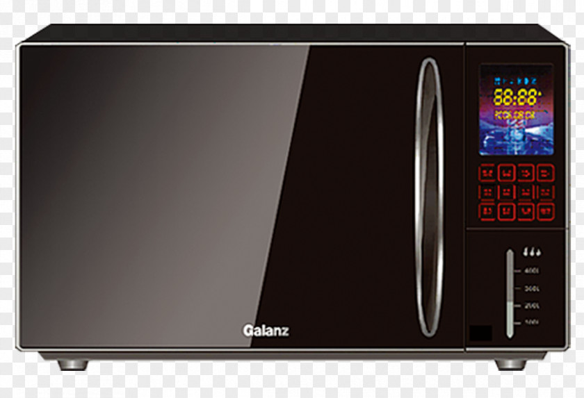 Black Microwave Oven Furnace Home Appliance PNG