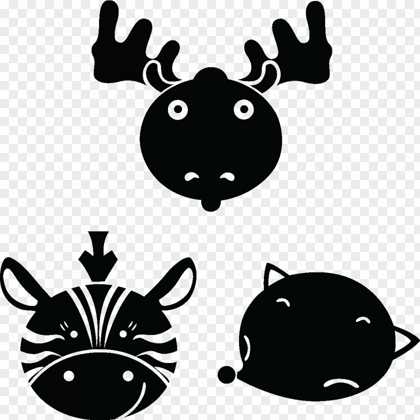 Cerf Sticker Decal Adhesive Envelope Cat PNG