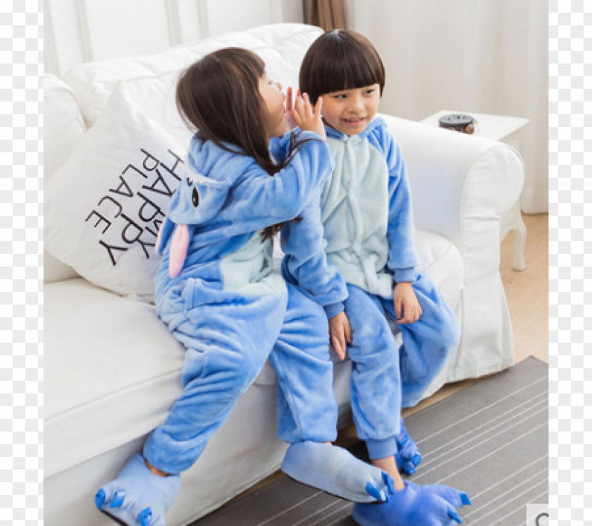 Cosplay Stitch Pajamas Kigurumi Costume PNG