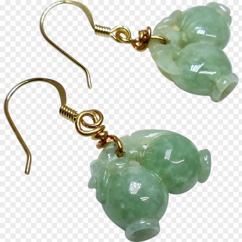 Emerald Jade Earring Body Jewellery PNG