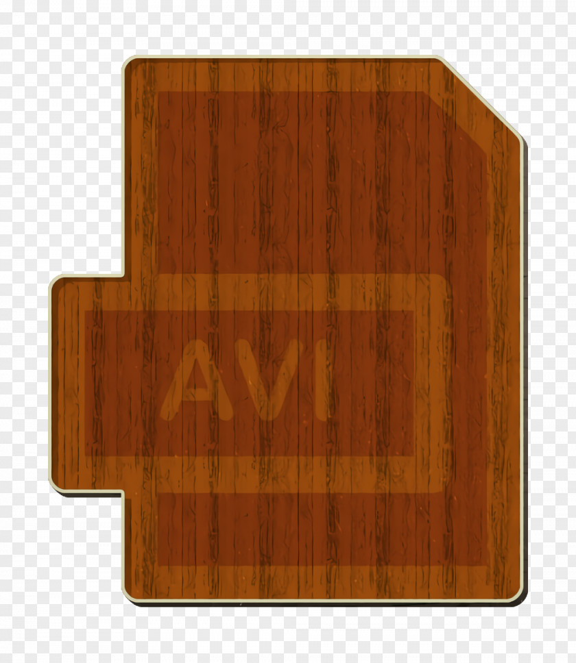 Flooring Plywood Avi Icon Document File PNG