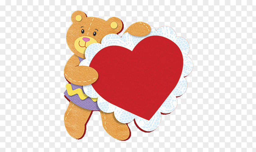 Heart Teddy Bear Valentine's Day PNG bear Day, heart clipart PNG