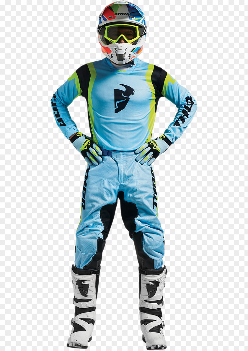 Lime Powder Thor Spring Motocross Motorcycle 0 PNG