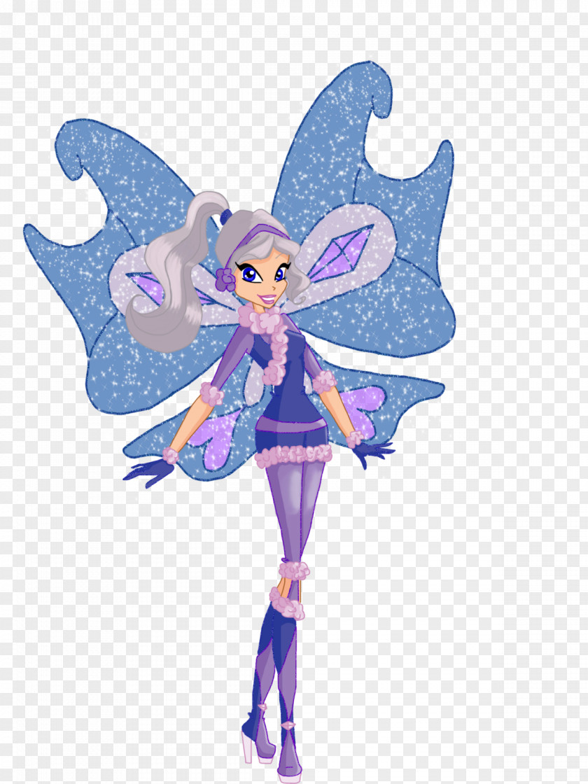 Main Melody Fairy Costume Design Violet Doll PNG