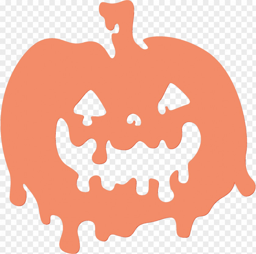 Pumpkin Logo Orange PNG