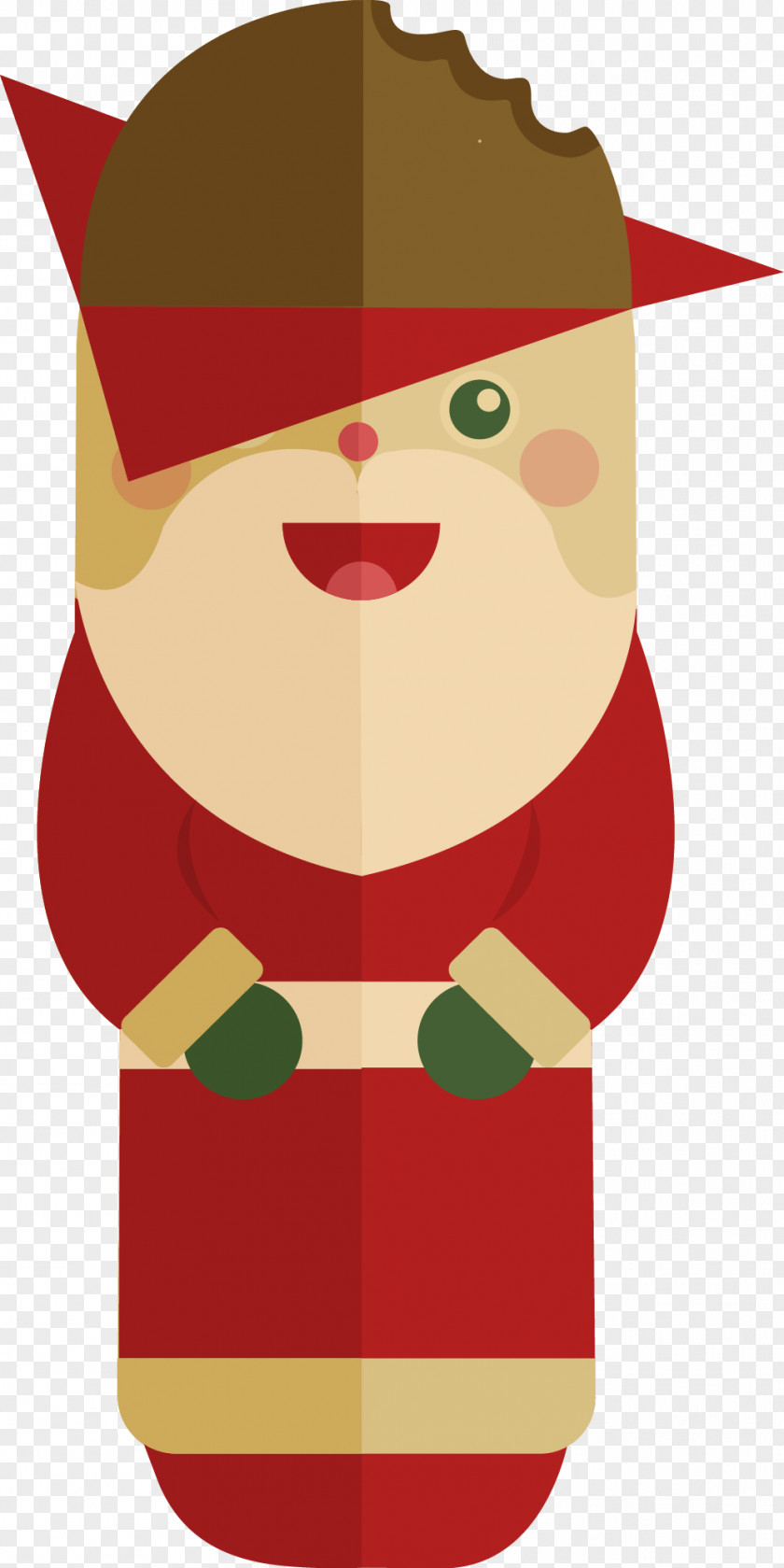 Red Santa Claus Clause Christmas PNG