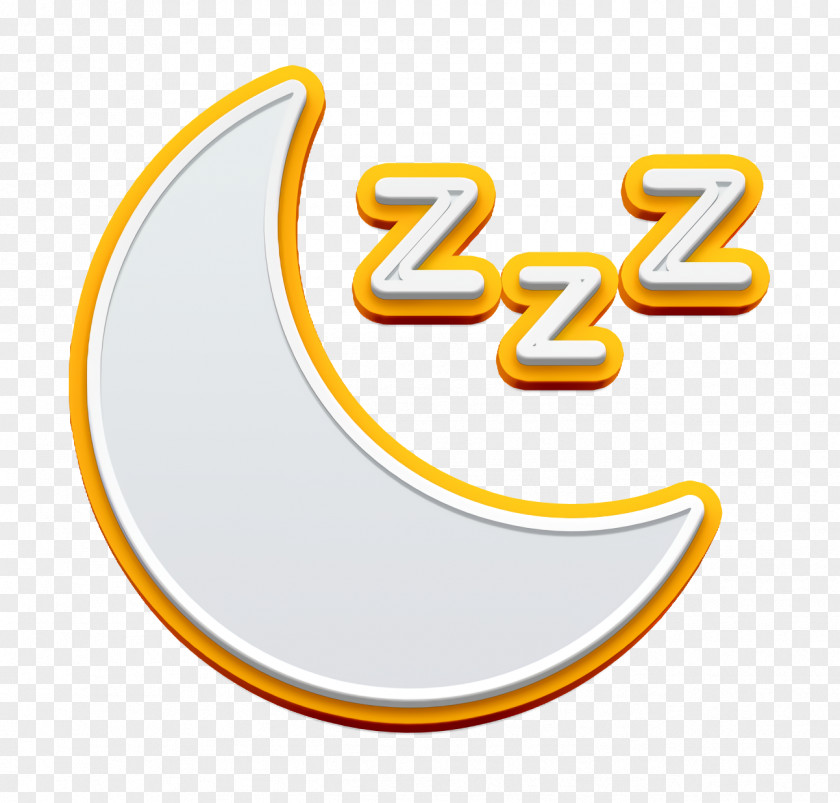 Sleep Icon Sleeping Moon PNG