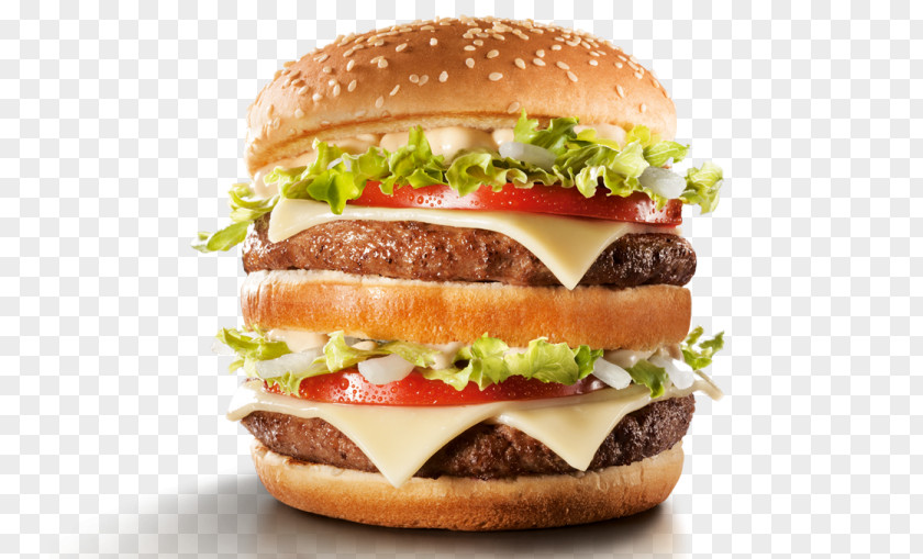 Tasty Big N' Hamburger McDonald's Mac Bacon French Fries PNG