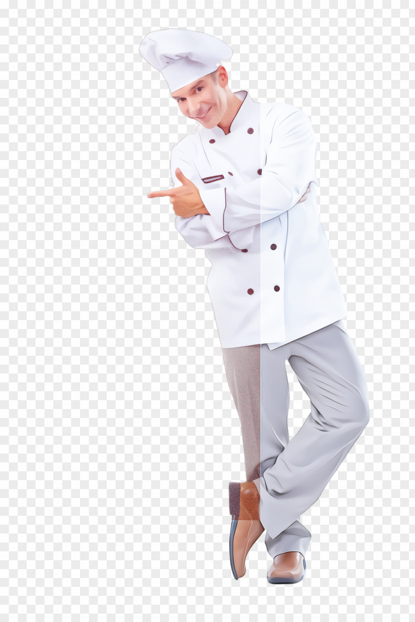 Chief Cook Outerwear White Clothing Chef's Uniform Chef PNG