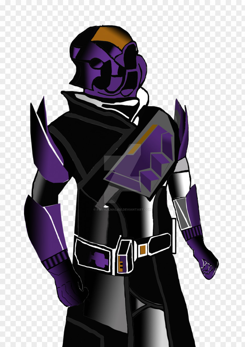 Destiny Purple Violet Supervillain Character Armour PNG