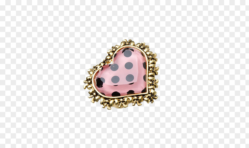 Diamond Gem Ring Body Piercing Jewellery Pink Gold PNG