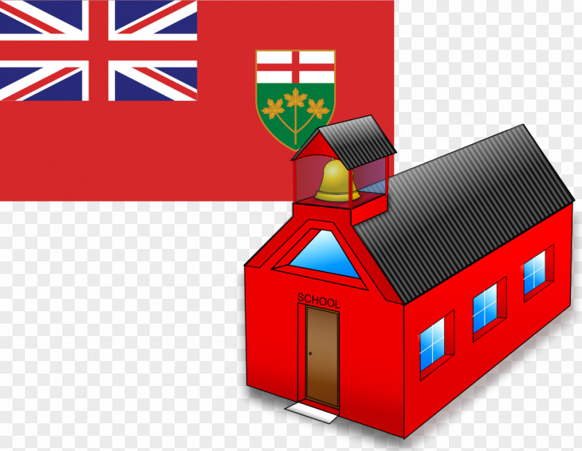 Flag Of Ontario Canada Red Ensign PNG