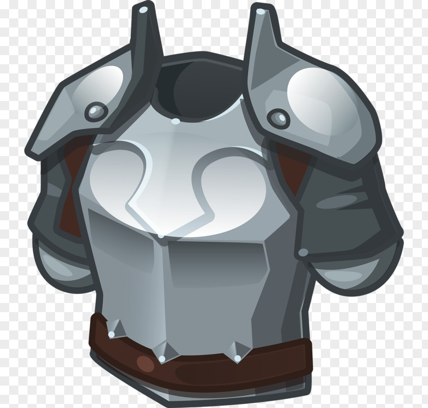 Iron Armor Knight Illustration PNG