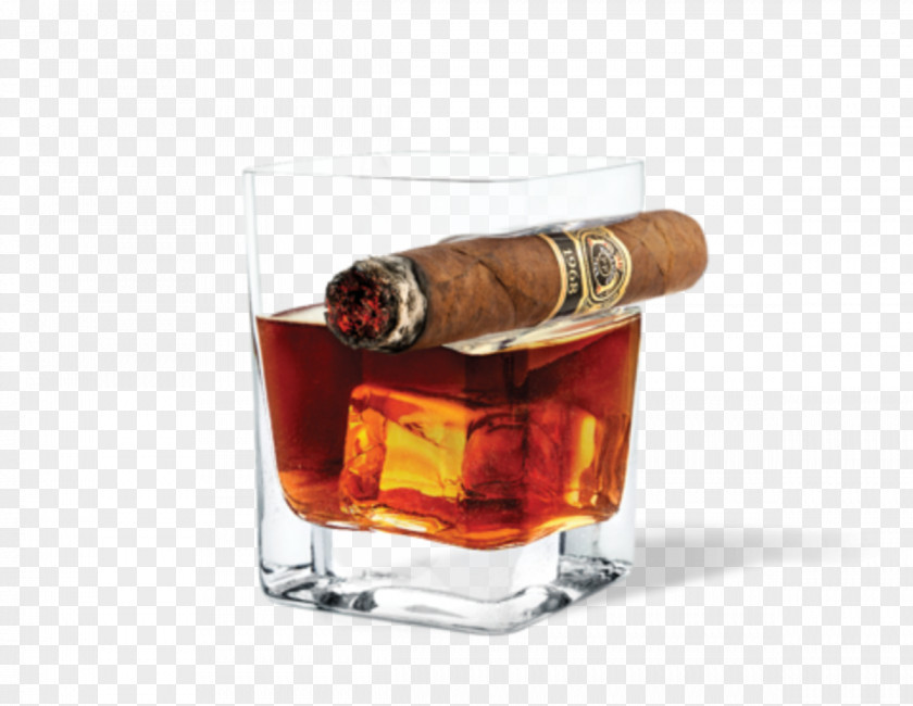 Cigar Bourbon Whiskey Old Fashioned Distilled Beverage Cocktail PNG