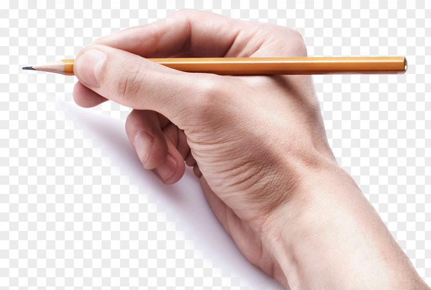 Pencil Industry Hand PNG