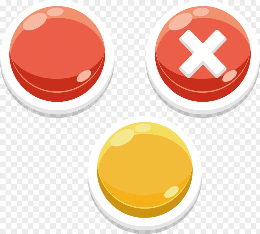 Stereoscopic Button Like Download PNG