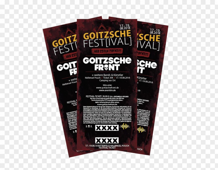 Champion Großer Goitzschesee Bitterfeld Goitzsche Fest[ival] 2018 Front Pouch, Germany PNG