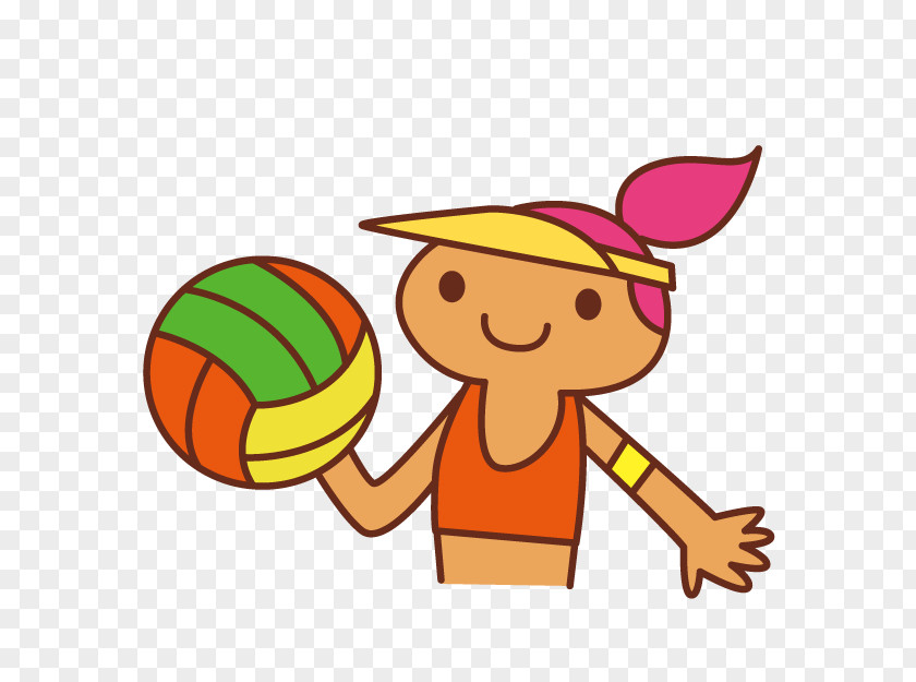 Girls Volleyball Beach Clip Art PNG