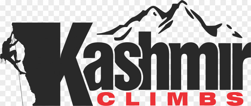 KASHMIR Logo Kashmir Ice Climbing Trekking PNG