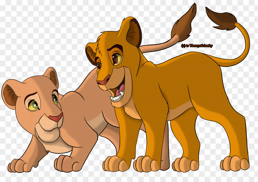 Lion The King Simba Nala Character PNG