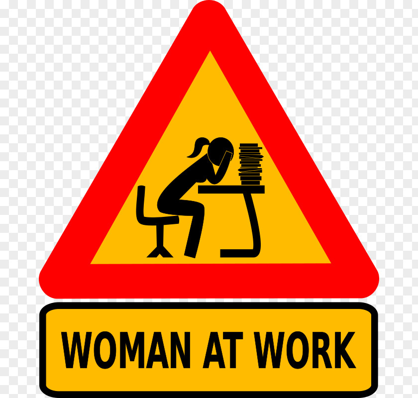 Woman Day Men At Work Traffic Sign Warning Clip Art PNG