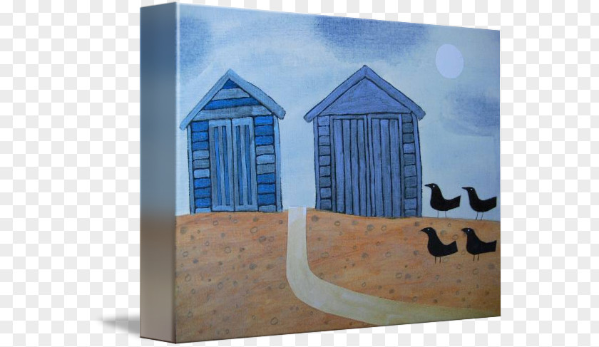Beach Hut Paint Outhouse PNG