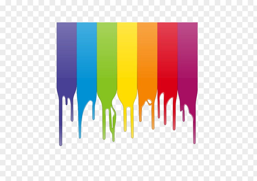 Cartoon Rainbow Drawing Color PNG