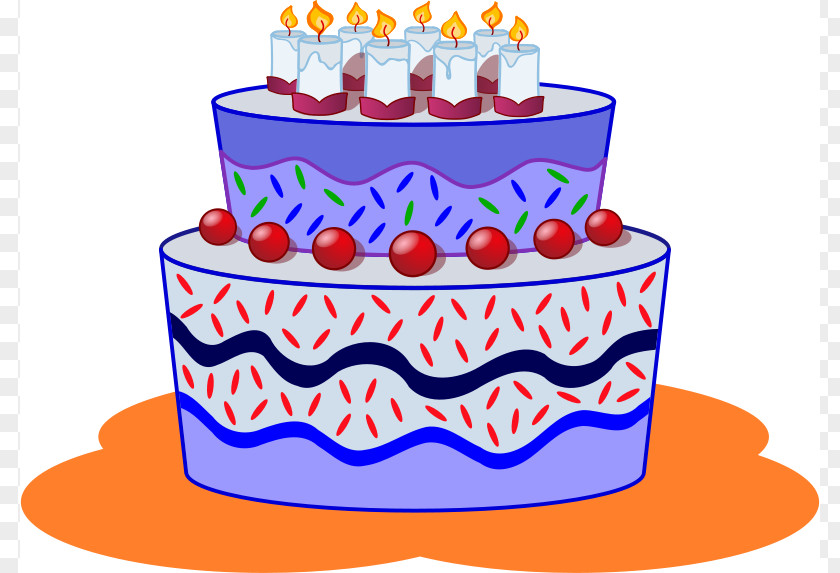 Funny Cake Cliparts Birthday Cartoon Clip Art PNG