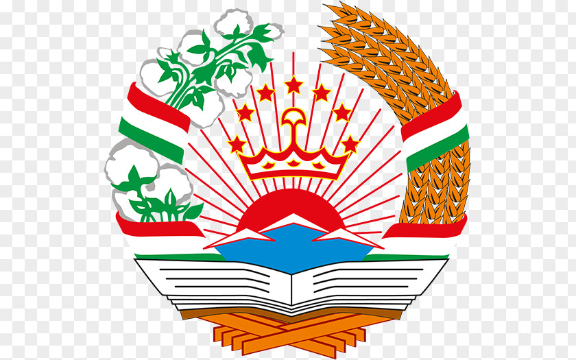 Krone Emoji Emblem Of Tajikistan Tajik Soviet Socialist Republic Coat Arms Autonomous PNG