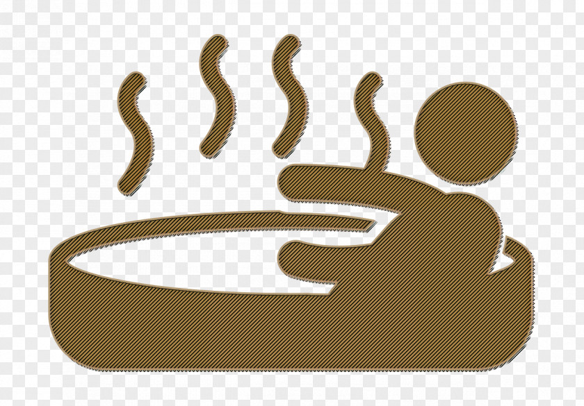 People Icon Person Enjoying Jacuzzi Hot Water Bath PNG