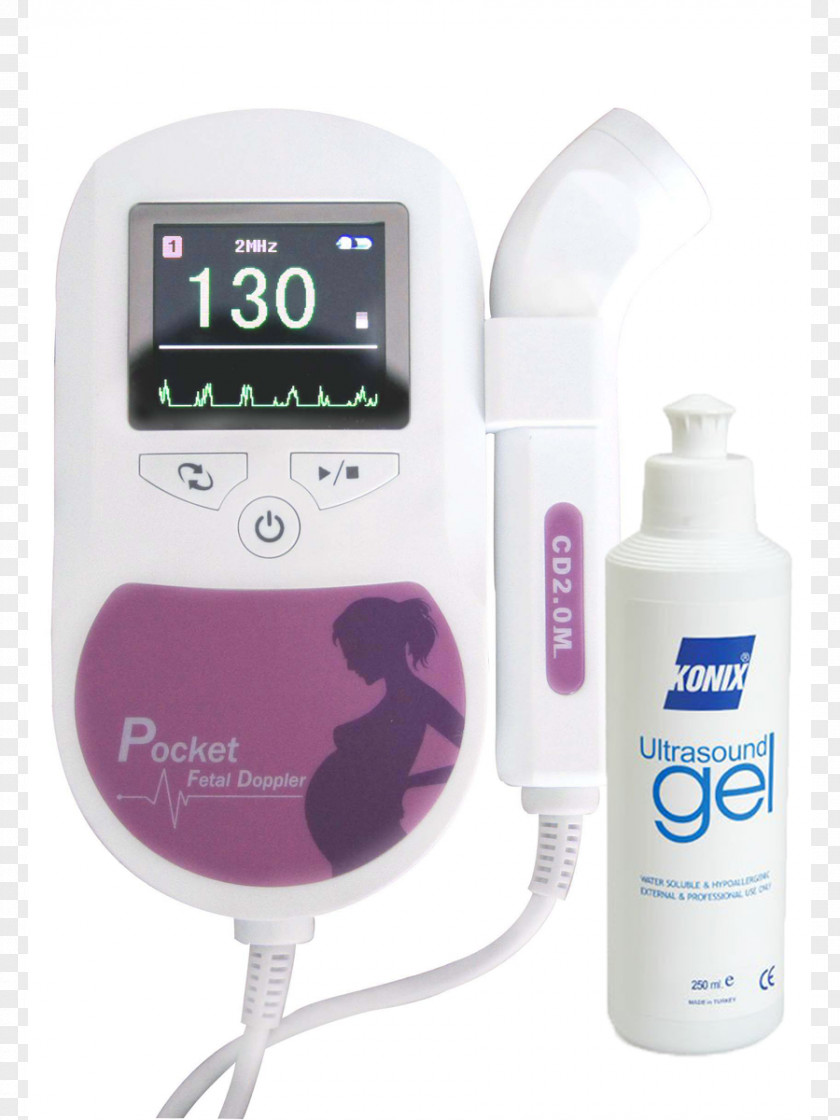 Pregnancy Doppler Fetal Monitor Infant Fetus Ultrasonography PNG