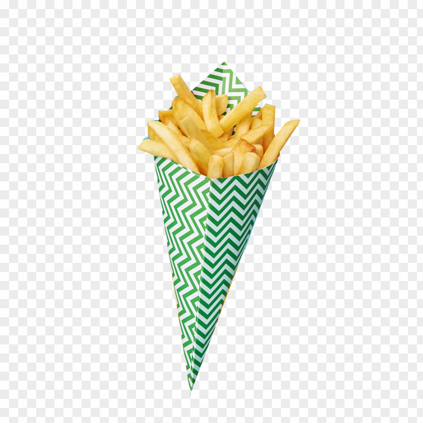 Fast Food French Fries Ice Cream Cone Potato Condiment PNG