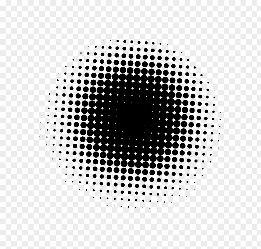 Halftone Vector PNG