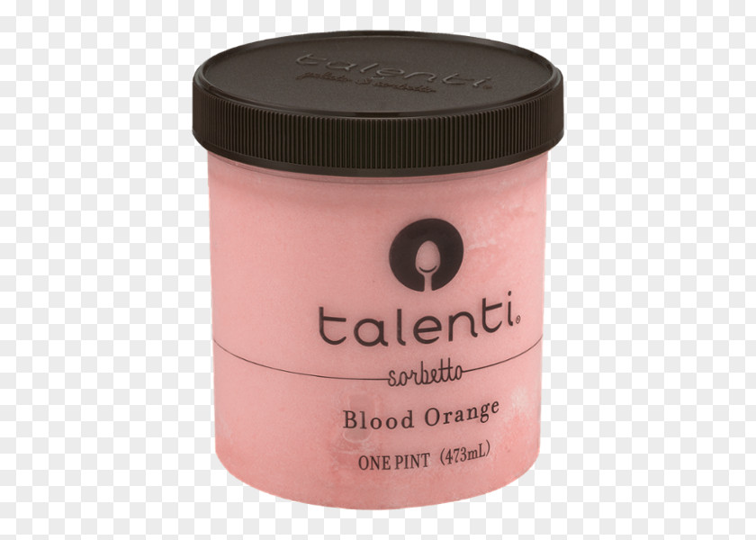 Ice Cream Orange Gelato Vegetarian Cuisine Talenti PNG