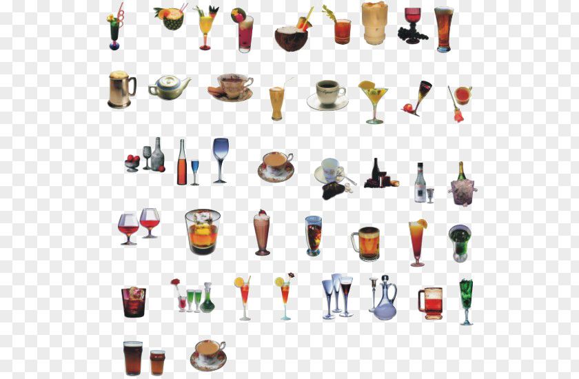Various Glasses Cup PNG